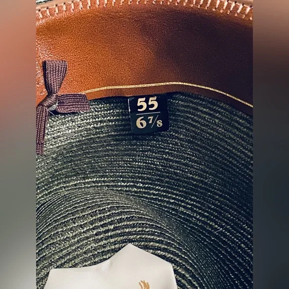 NWOB Stetson STRATOLINER Green Hemp Fedora - Picture 8 of 13